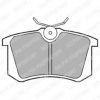 DELPHI LP571 Brake Pad Set, disc brake